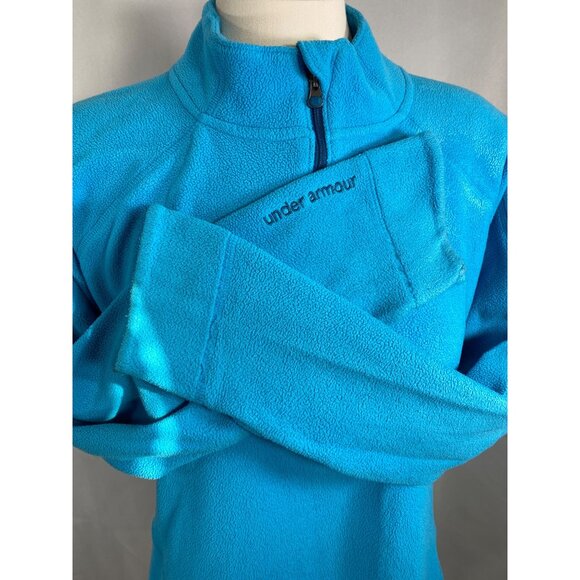 Under Armour turquoise fleece activewear loungewear workout medium - Picture 5 of 6
